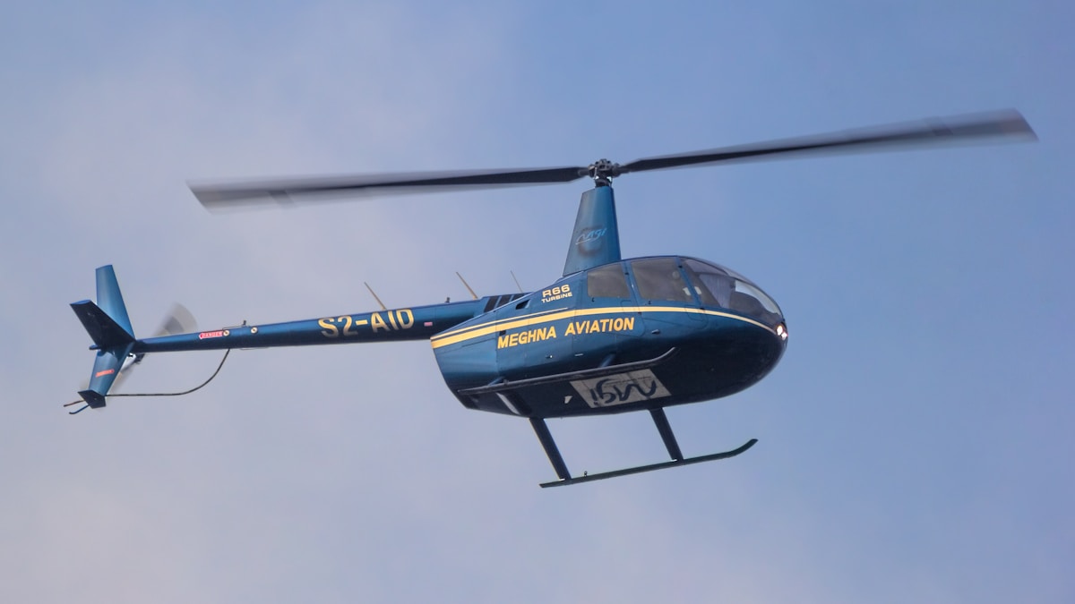 Hélicoptère de tourisme Robinson